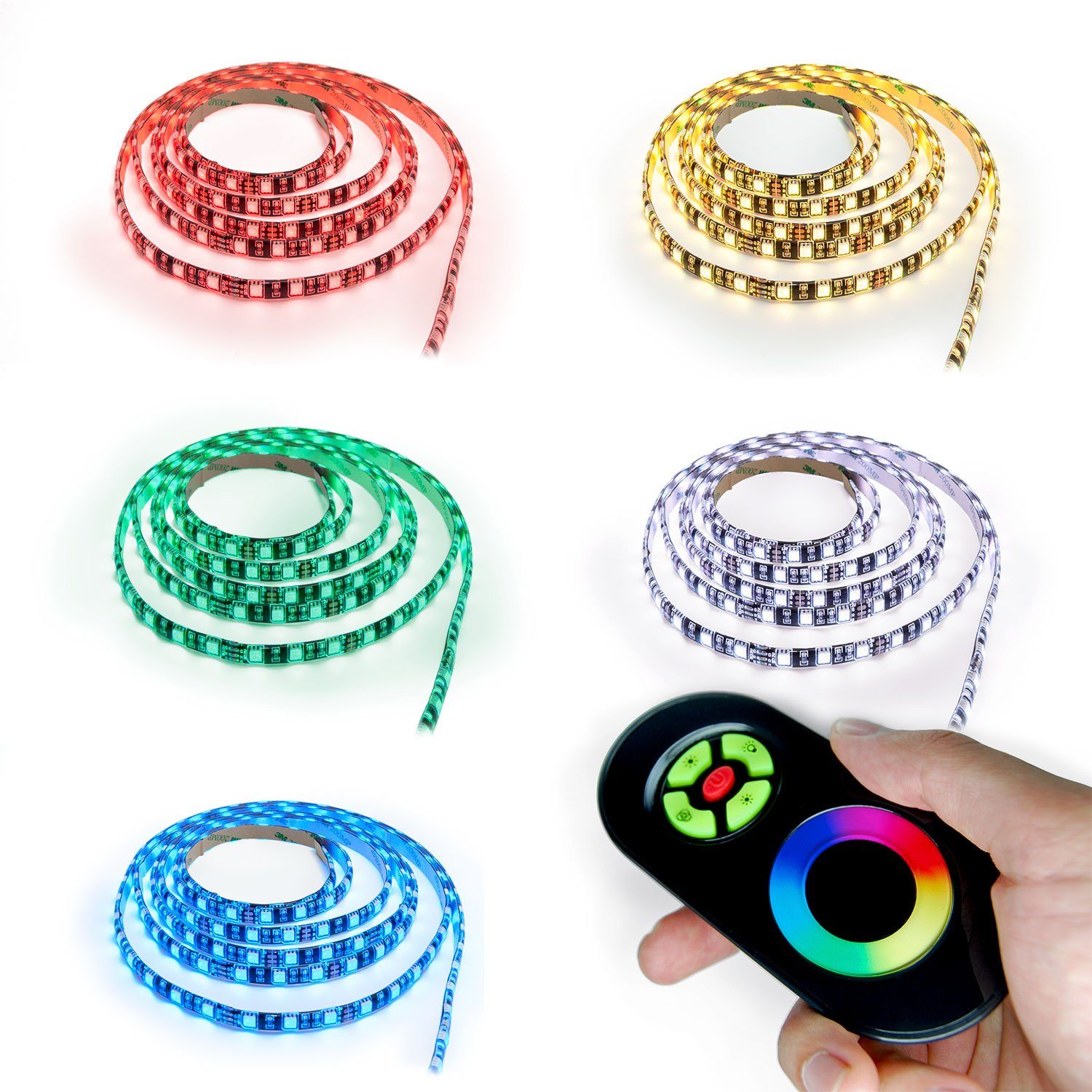 Aigostar LED Stripe 1 bis 15m LED RGB Strip