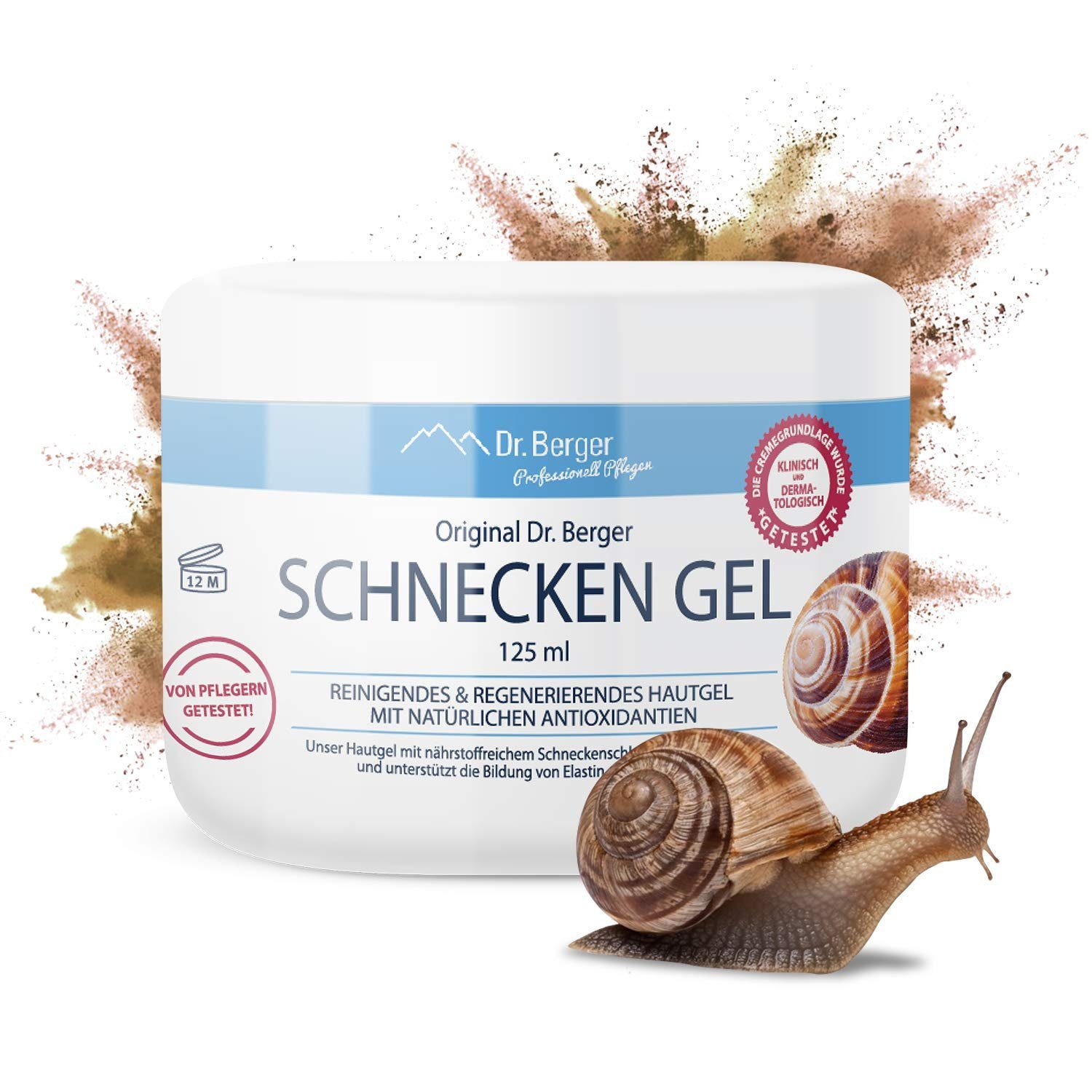 Feuchtigkeitsgel Original Dr. Berger Schnecken Gel 125 ml