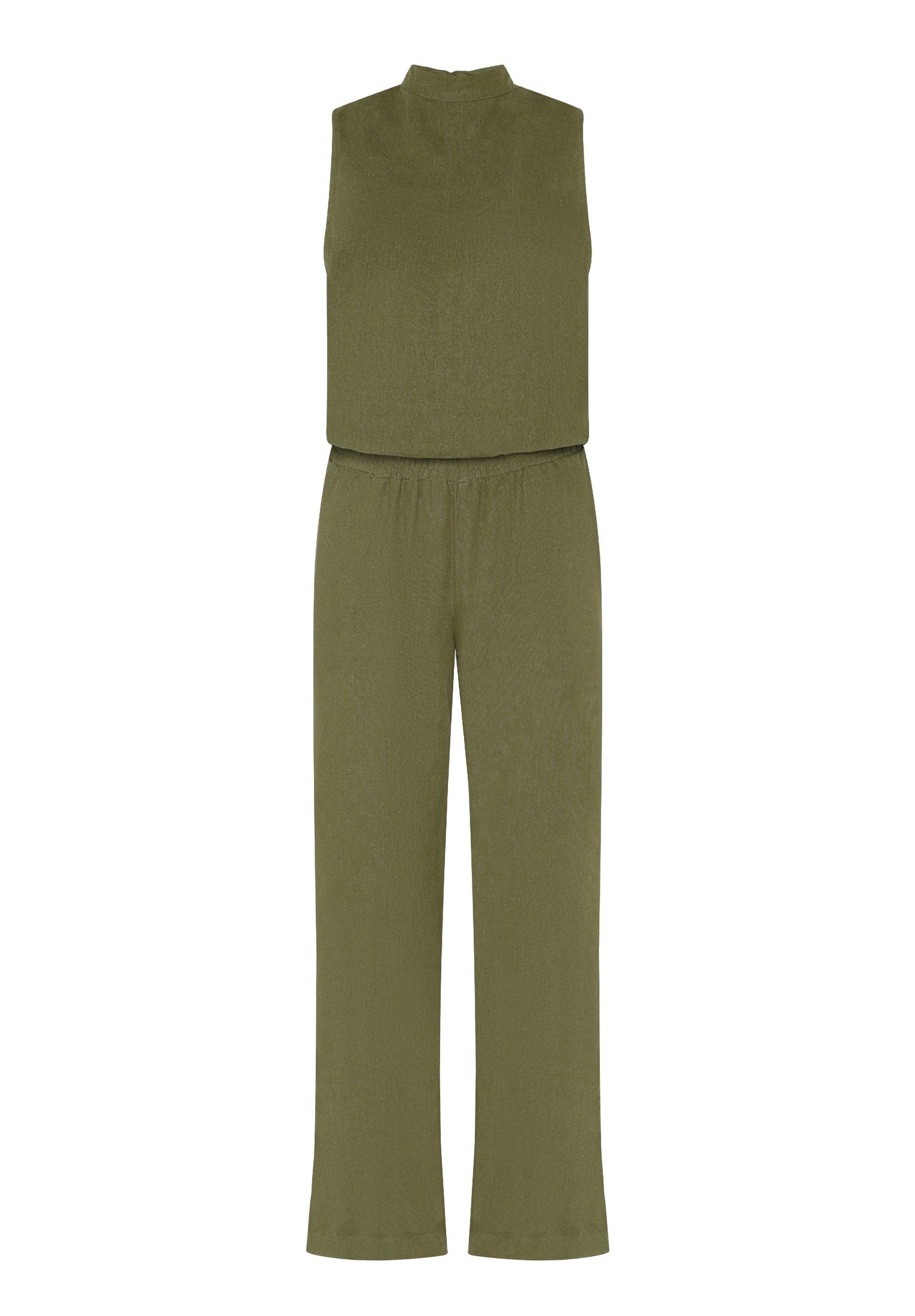 Cartoon Overall Damen mit hohem Kragen (1-tlg)