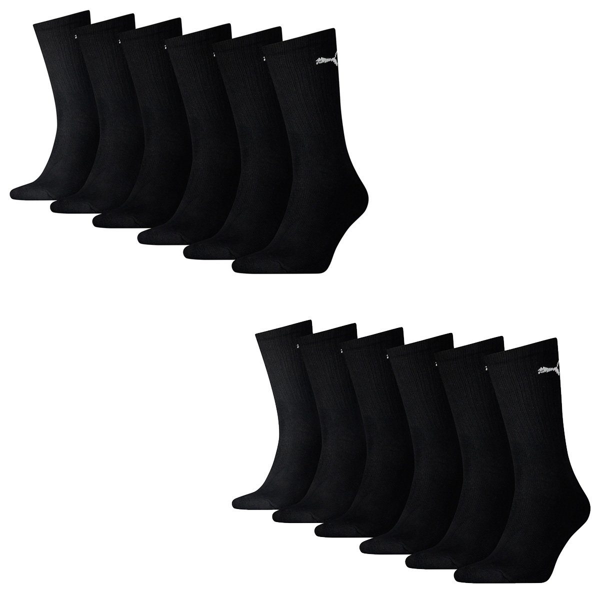 Socken 12 Paar Puma Sport Cush Crew