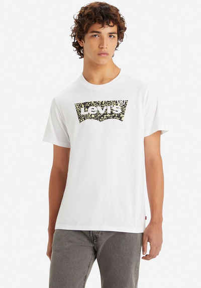 Levi's® T-Shirt CREWNECK TEE mit Logo-Front-Print