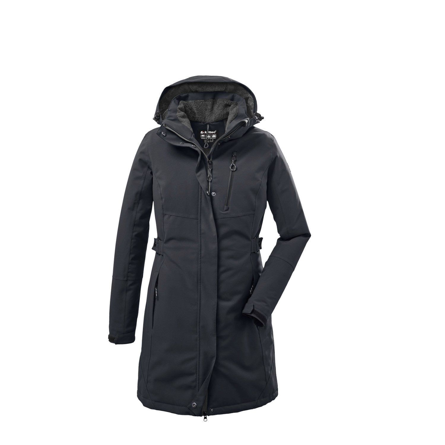 Killtec Parka "KOW 165 WMN PRK", Wasser- und winddichter Parka mit Teddyfle günstig online kaufen