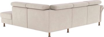 Home affaire Ecksofa Calypso L-Form, mit Relaxfunktion motorisch im Sofa 2,5- Sitzer