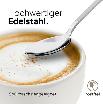 JODORA Kaffeelöffel JODORA Kaffeelöffel Edelstahl silber matt, -spülmaschinenfest, rostfrei, stabil