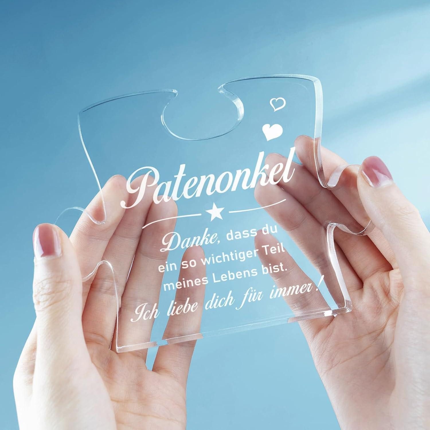 LuxusKollektion Badaccessoire-Set Puzzle Acryl Geschenk Patenonkel günstig online kaufen