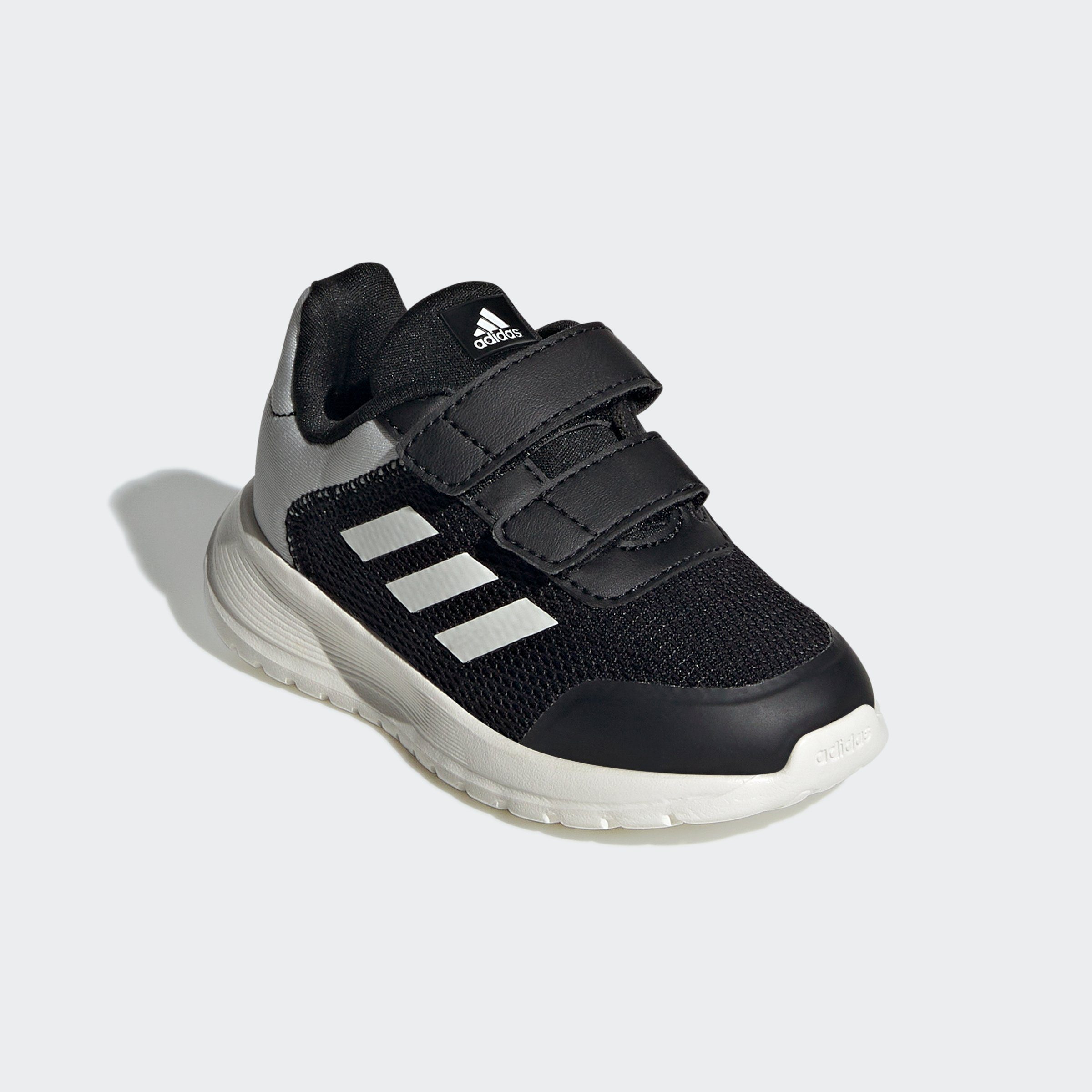 adidas Sportswear TENSAUR RUN Sneaker Core / mit White Core Grey / Black Two Klettverschluss