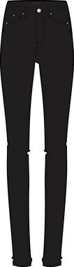 Tommy Hilfiger Curve Skinny-fit-Jeans CRV HARLEM U SKINNY HW BLACK mit Tommy Hilfiger Logo-Flag