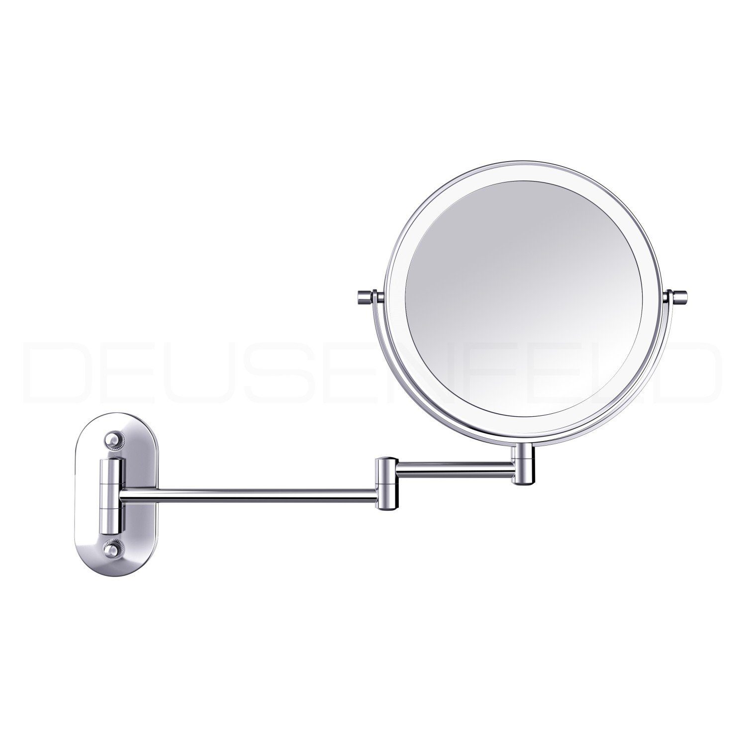 DEUSENFELD Kosmetikspiegel Wand-Akku-Doppel-LED WL5CA / WL7CA / WL10CA (5x/ günstig online kaufen