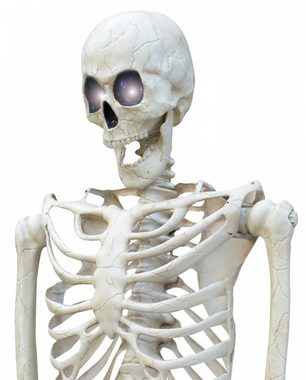 Horror-Shop Dekoobjekt Riesige Skelettfigur 3 Meter