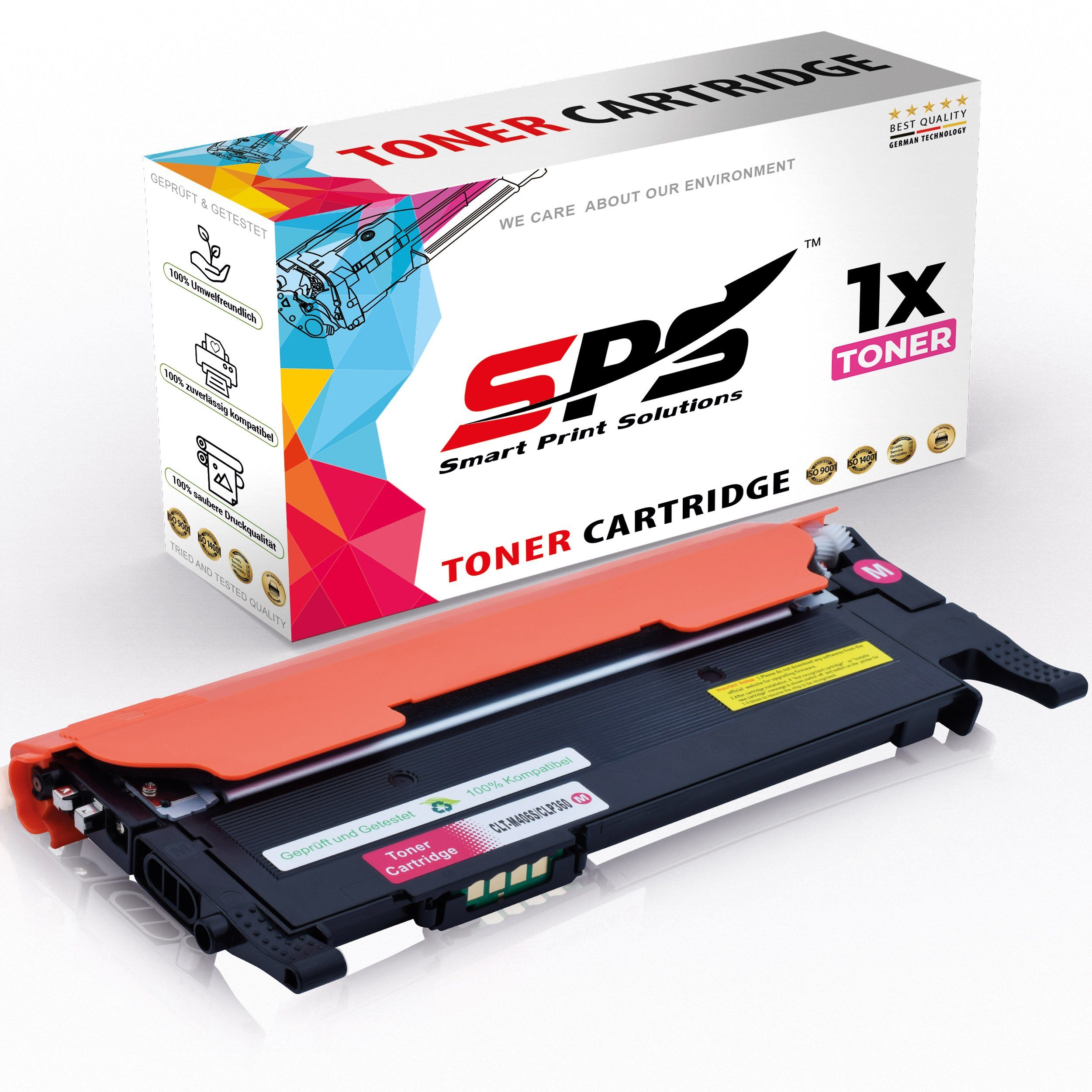 SPS Tonerkartusche Kompatibel für Samsung Xpress C460FW (SL-C460FW, (1er Pack, 1-St., 1 x Toner (Für Samsung CLT-M406S Magenta)