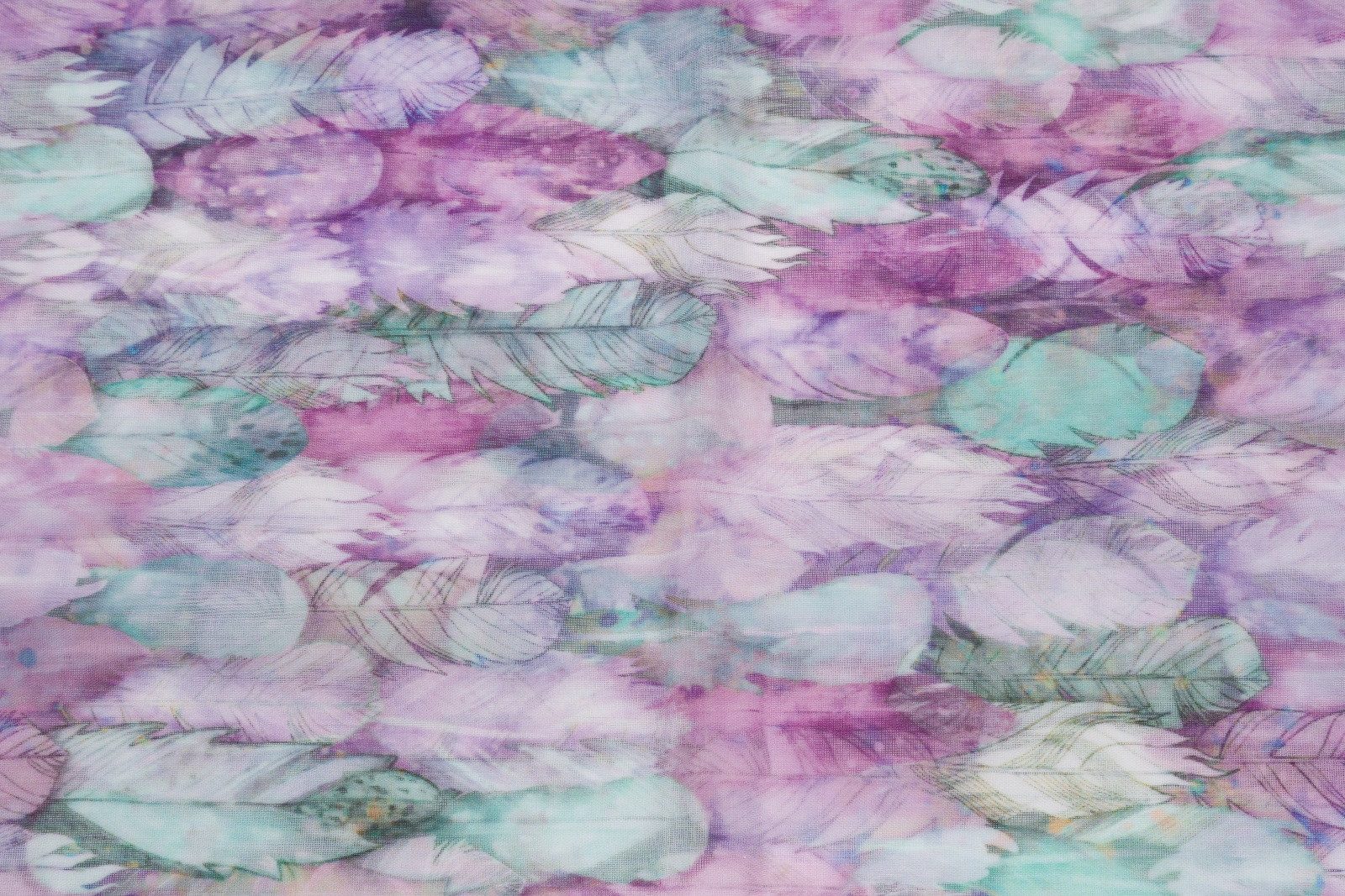 styleBREAKER Loop Loop mit bunten Federn, (1-St) günstig online kaufen