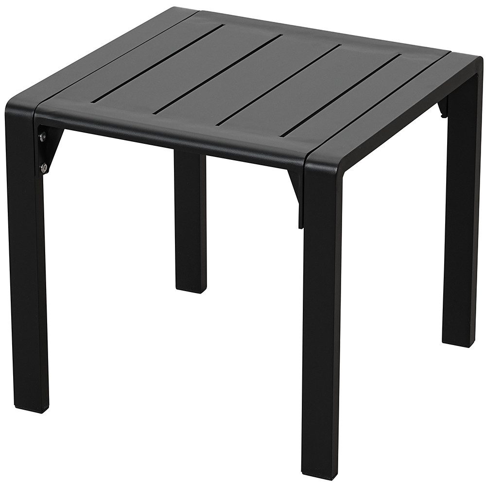 MeXo Gartentisch Aluminium Balkontisch 44×44×41 cm (wetterfester Tisch, 1-S günstig online kaufen