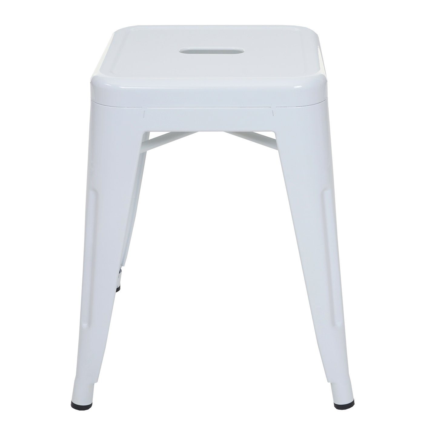 Stuhl: Maximale MCW-A73-H-2 Stapelbar, kg pro MCW Barhocker Belastbarkeit 2er), weiß (Set, 120