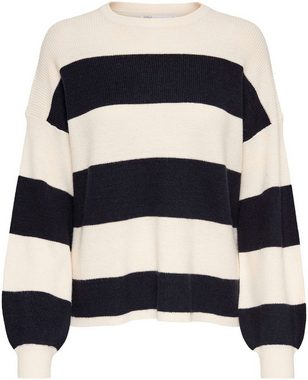 ONLY Strickpullover ONLATIA L/S STRIPE PULLOVER KNT NOOS