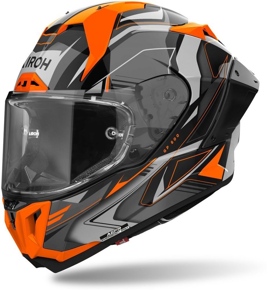Airoh Motorradhelm Helmet Gp 800 Must Orange Gloss