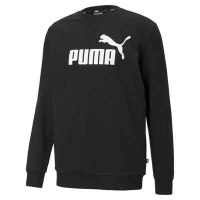 PUMA Sweatshirt Essentials Big Logo Sweatshirt mit Rundhalsausschnitt Herren
