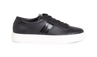 Calvin Klein LOW TOP LACE UP Plateausneaker mit weißer Laufsohle, Freizeitschuh, Halbschuh, Schnürschuh