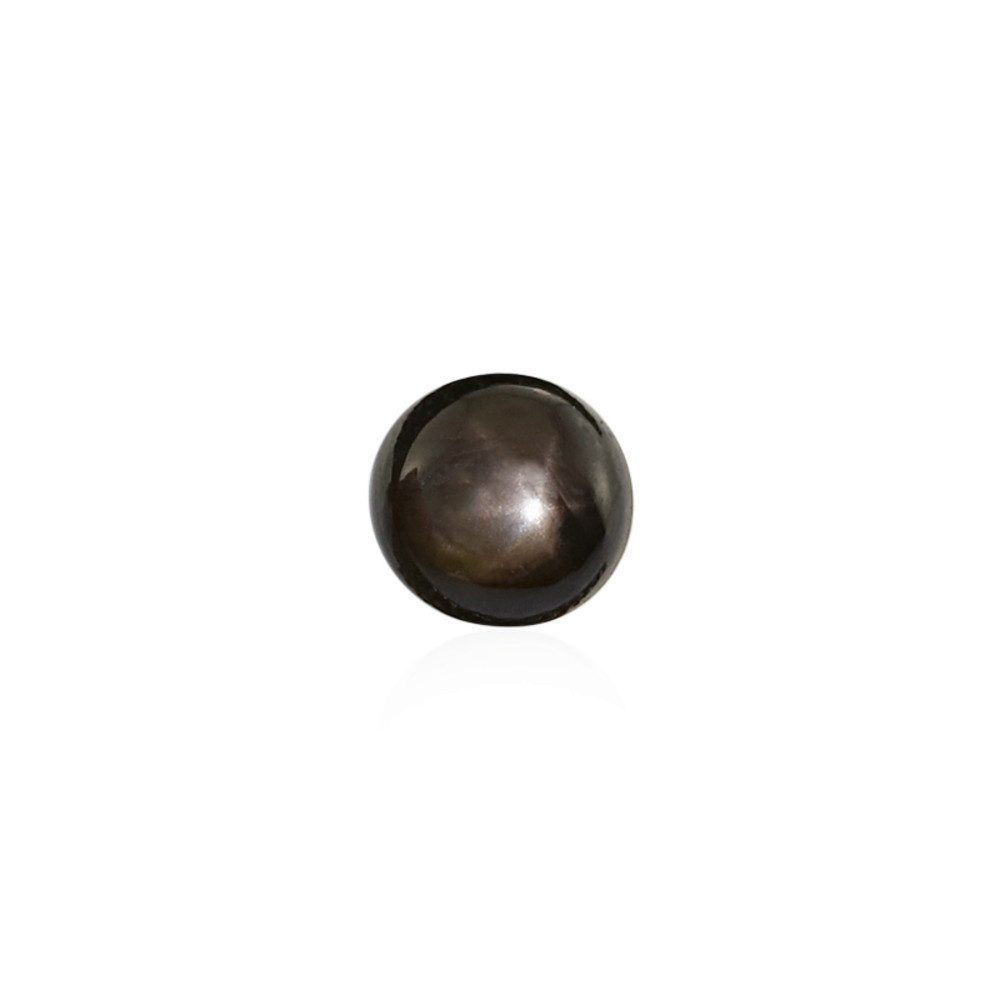 Cavill Edelstein Ring & Ohrringe 0,9 ct Schwarzer Stern-Saphir aus Silber, (1-St)