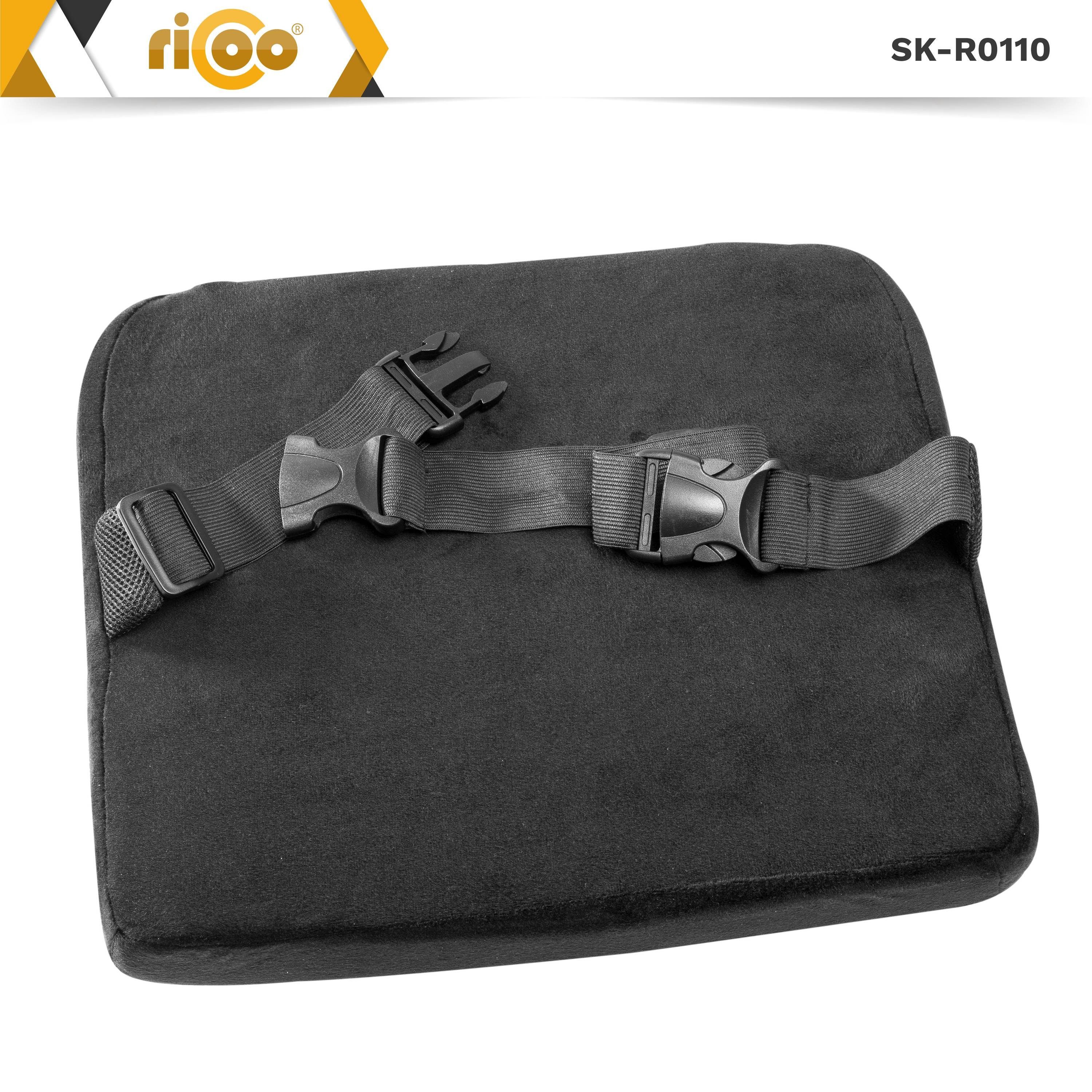RICOO Haltungskissen SK-R0110, 1-tlg., Ergonomisches orthopädisches Lendenwirbel Kissen für Auto & Büro Stuhl