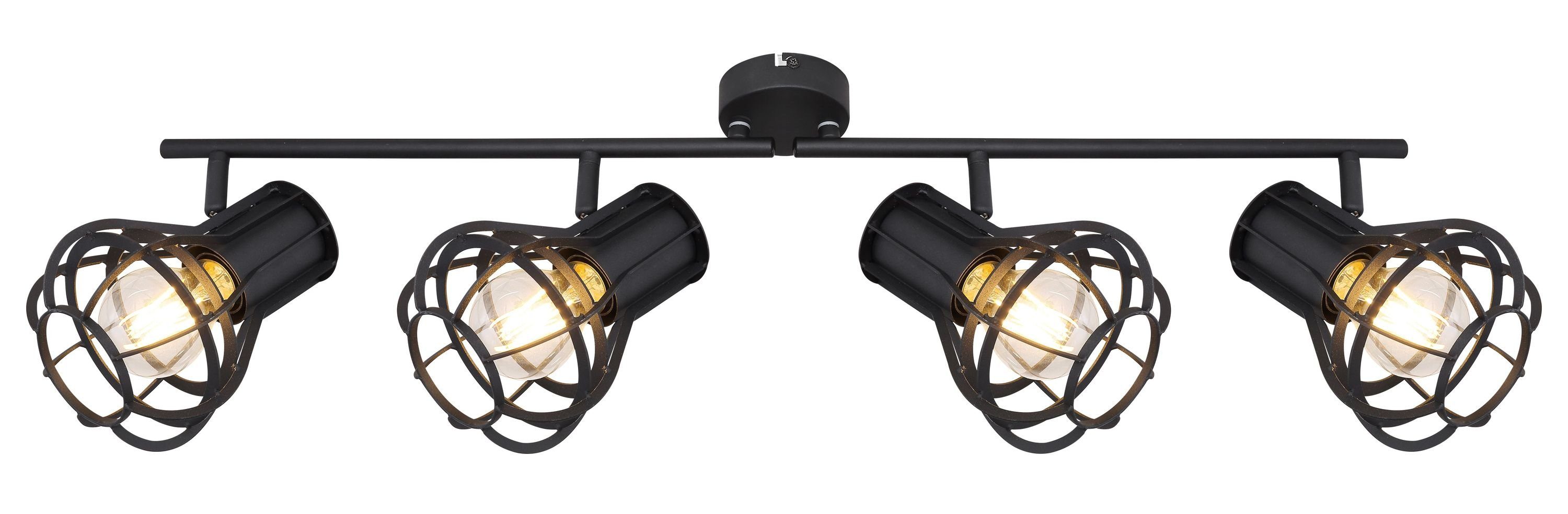 GLOBO LIGHTING Deckenspot GLOBO Lighting Wand-/Deckenspot CLASTRA LBH 70x13x22.50 cm schwarz