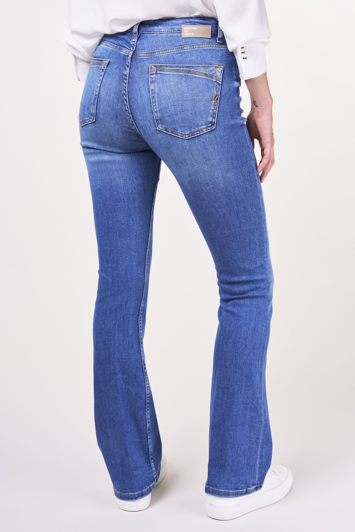 BLUE FIRE Bootcut-Jeans Vicky