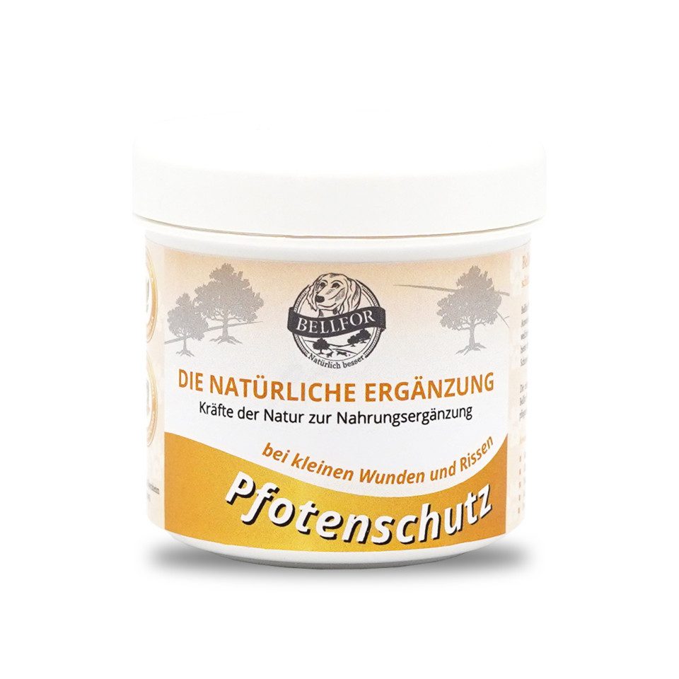 Bellfor Tier-Hautpflegemittel Bellfor Pfotenschutz Salbe für Hunde, 100 ml