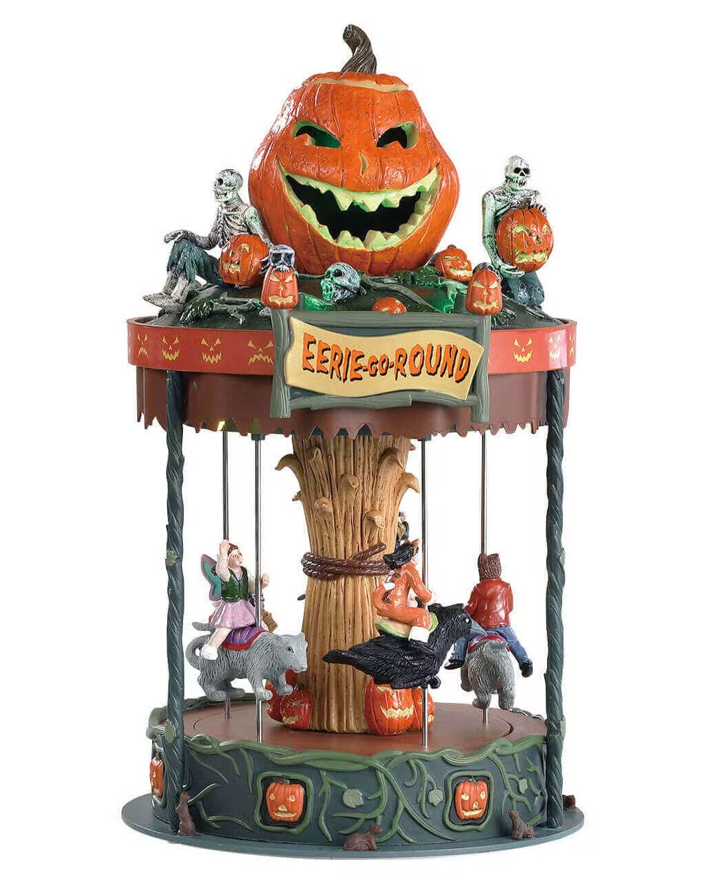 LeMax Dekofigur Eerie Go Round - Lemax Spooky Town
