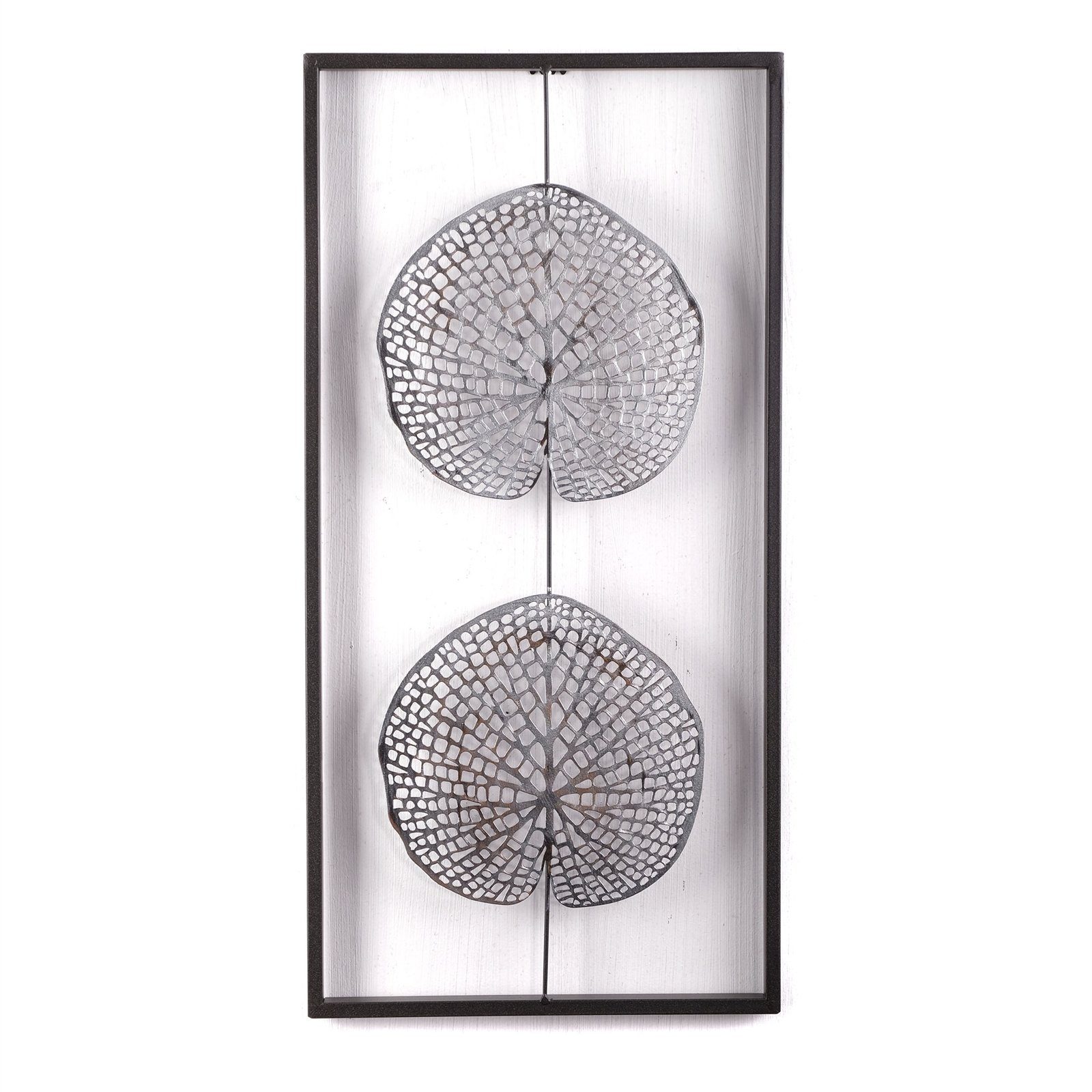DESIGN DELIGHTS Wanddekoobjekt WAND DEKORATION "PURE LEAVES", Metall, antik günstig online kaufen