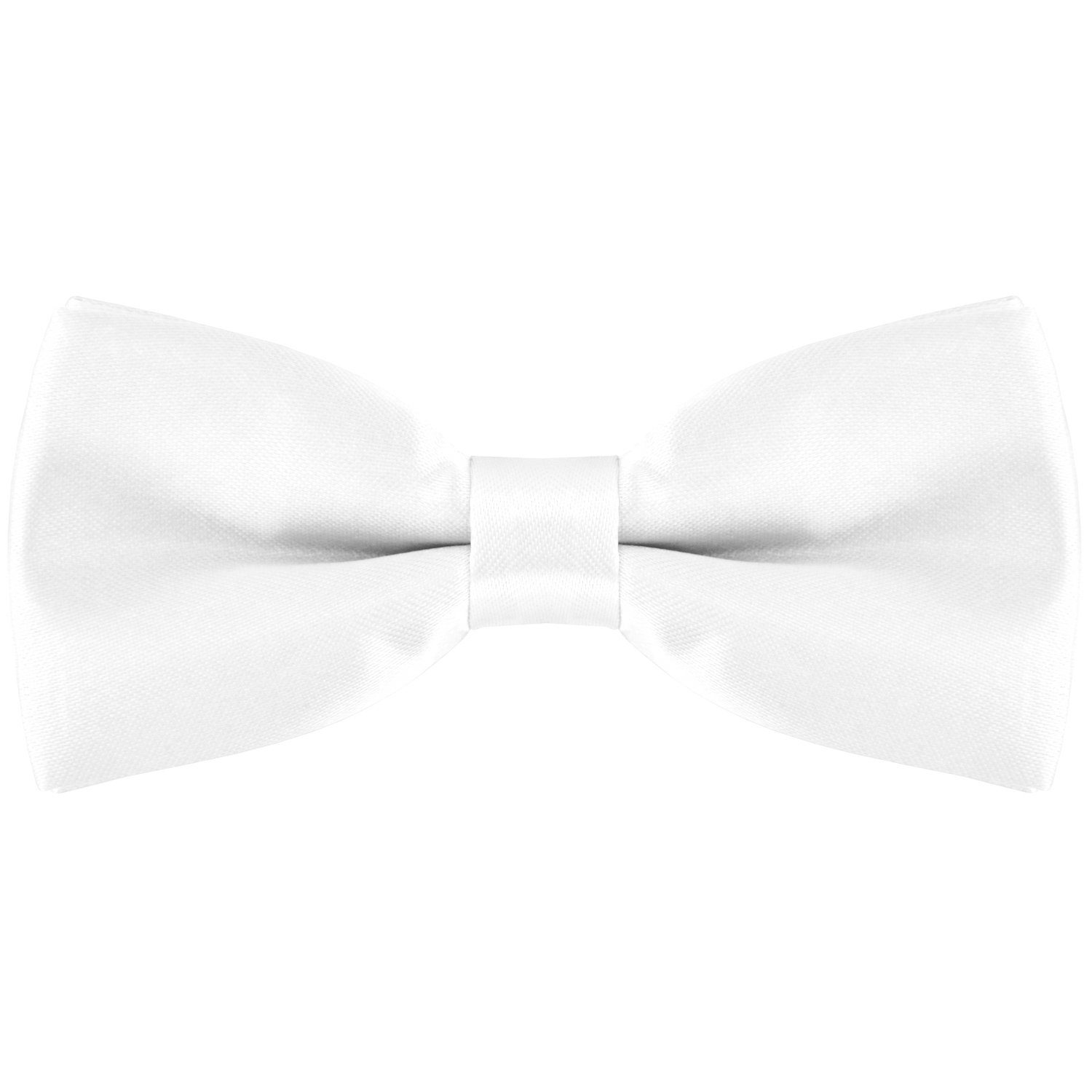 DonDon Kinderfliege DonDon Edle Kinder Jungen Fliege gebunden glänzend in Seiden Look (Packung, 1-St) bereits gebunden, verstellbar, Seidenlook