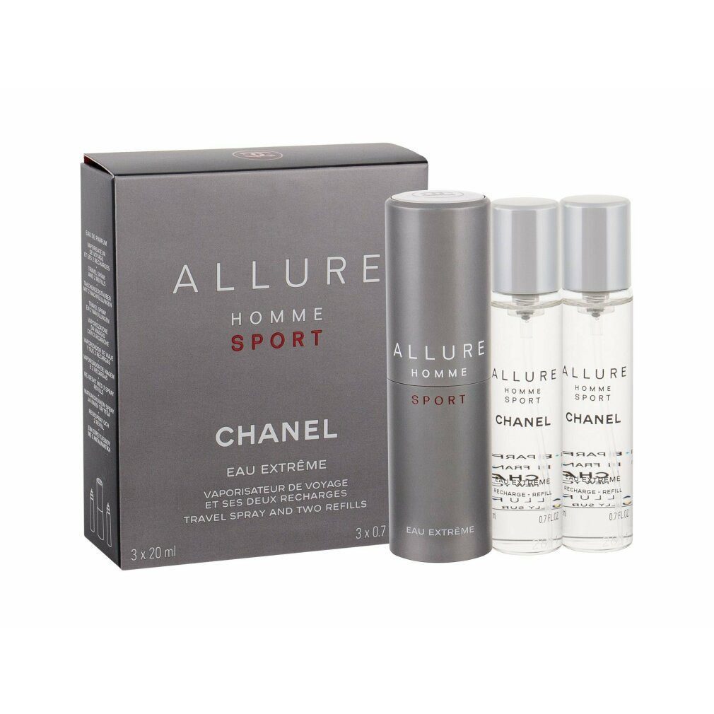 CHANEL Eau de Parfum Allure Homme Sport Eau Extreme, Glasflakon, Parfüm EDP, Herrenduft