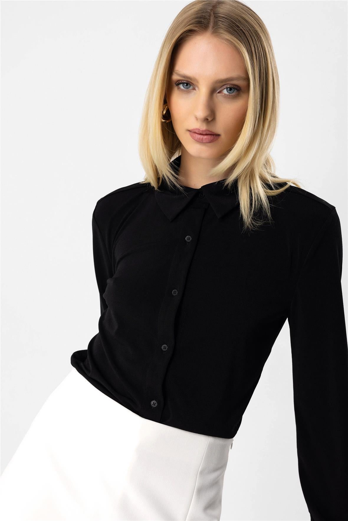 No Matter What Karohemd Polo-Hemd mit Kragen