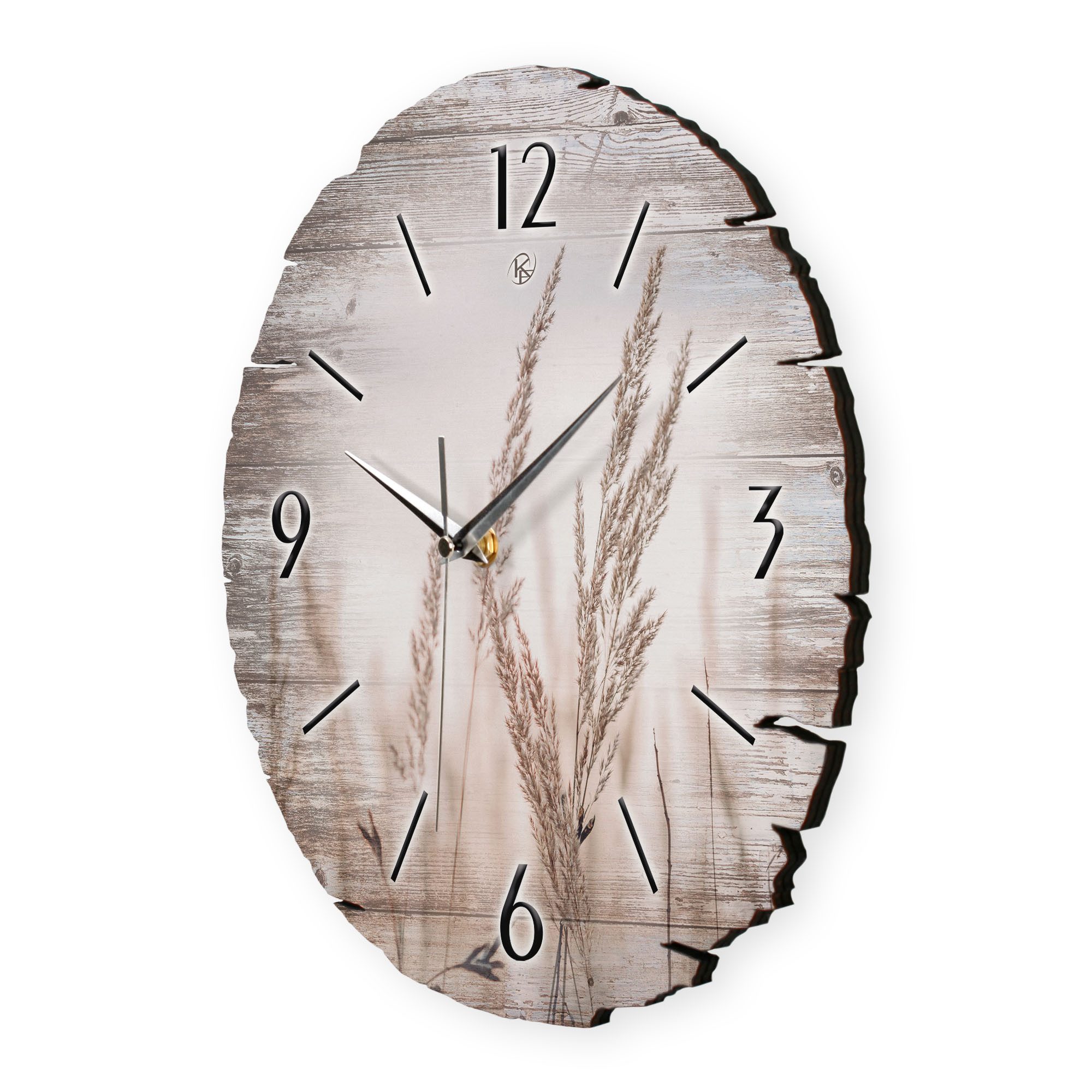 Kreative Feder Wanduhr Wanduhr "Gräser im günstig online kaufen