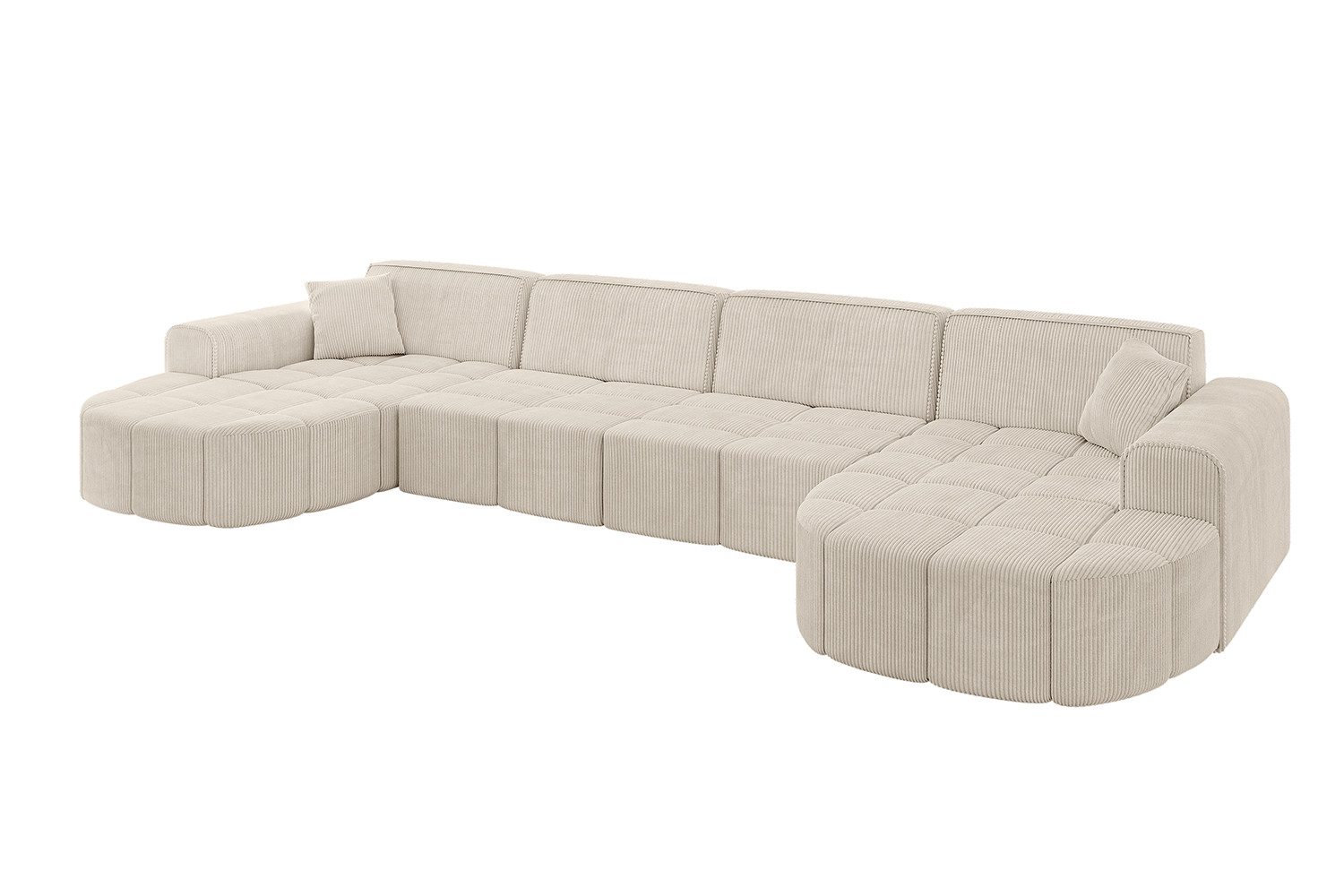 ALTDECOR Wohnlandschaft Livo-U2, Sofa Praktische Bequeme Funktionsecke Couc günstig online kaufen