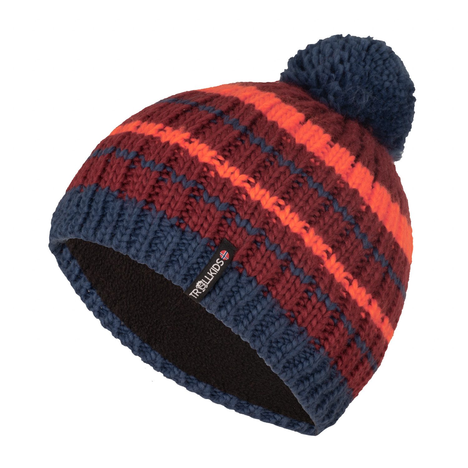 TROLLKIDS Bommelmütze Hafjell Fleece-Innenstirnband