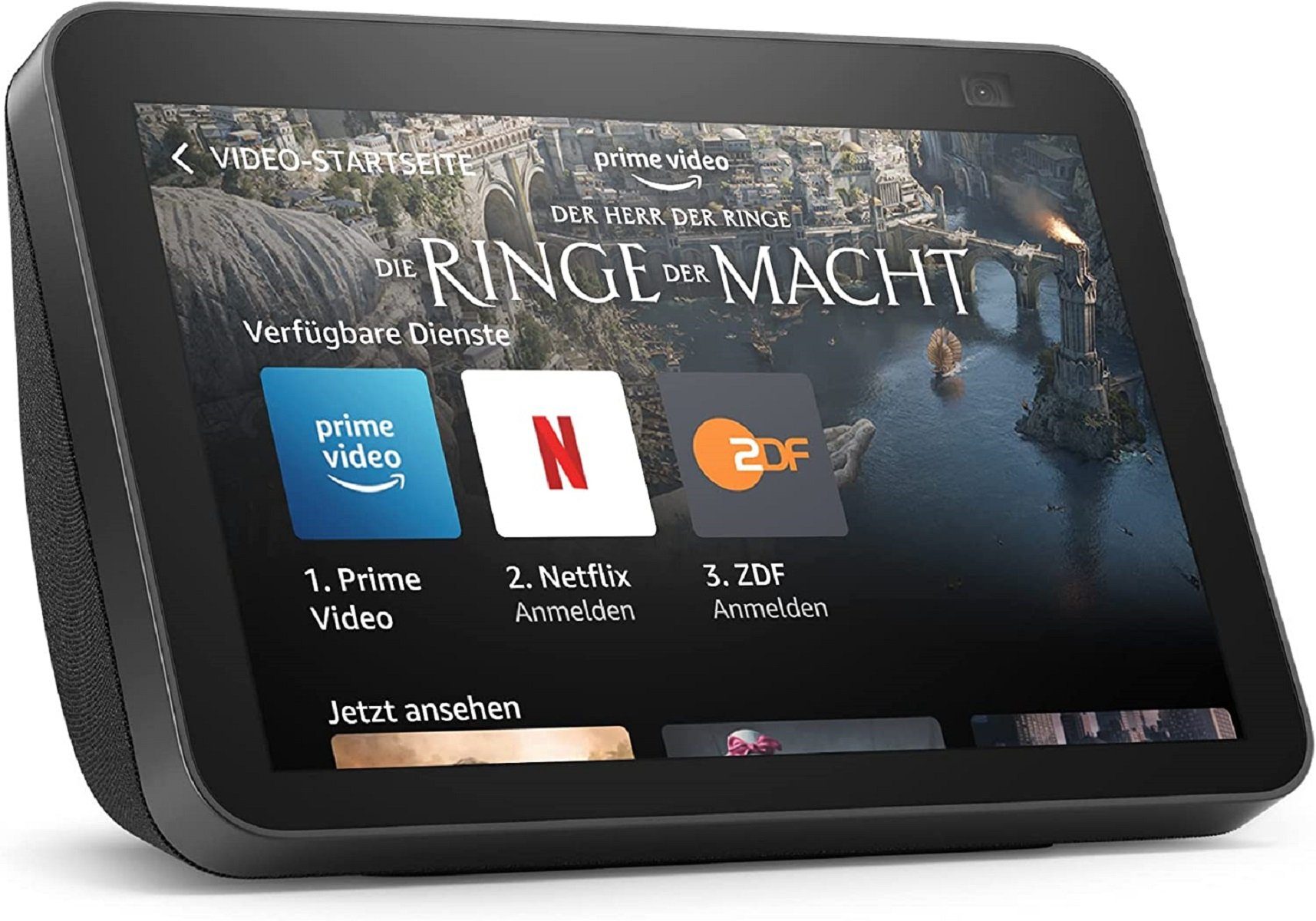 Amazon Echo Show 8 2. Generation - Streaming- Lautsprecher (Schwarz)