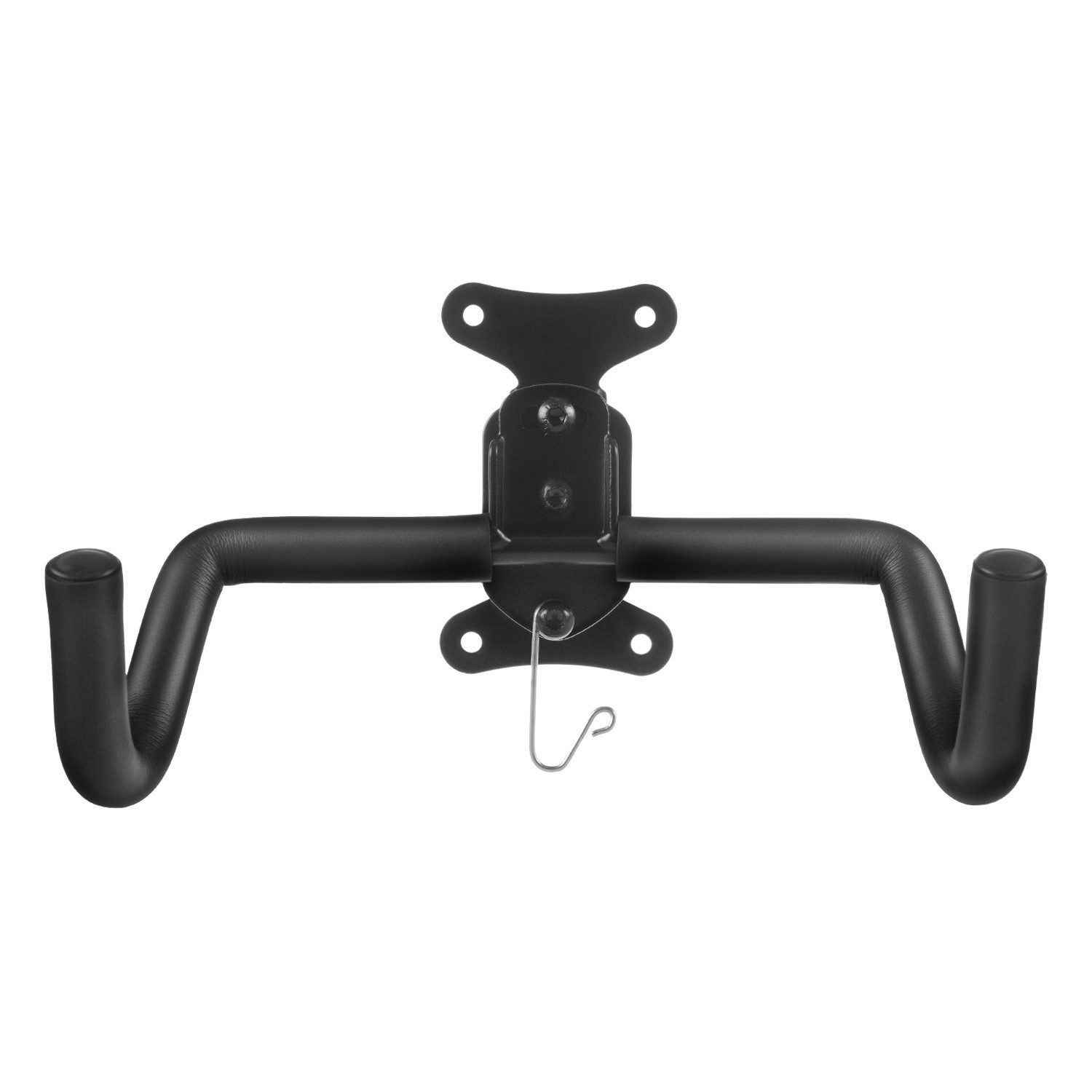 Maclean Fahrradhalter MC-484 verstellbarer Wandfahrradträgerhaken aus Stahl, klappbar (1-tlg), bis 30 kg, platzsparend für Garage, Keller & Wohnung