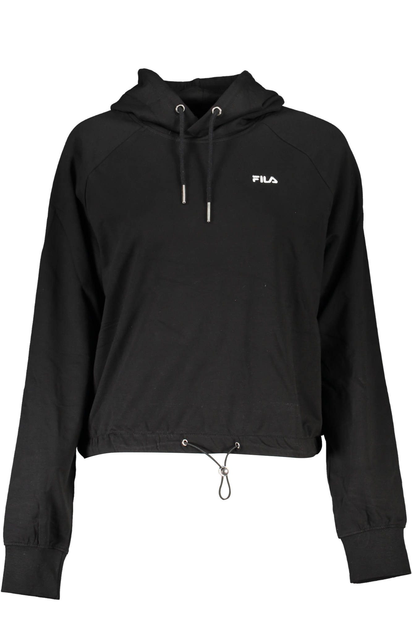 Fila Sweatshirt Damen Kapuzenpullover Schwarz – Langärmelig
