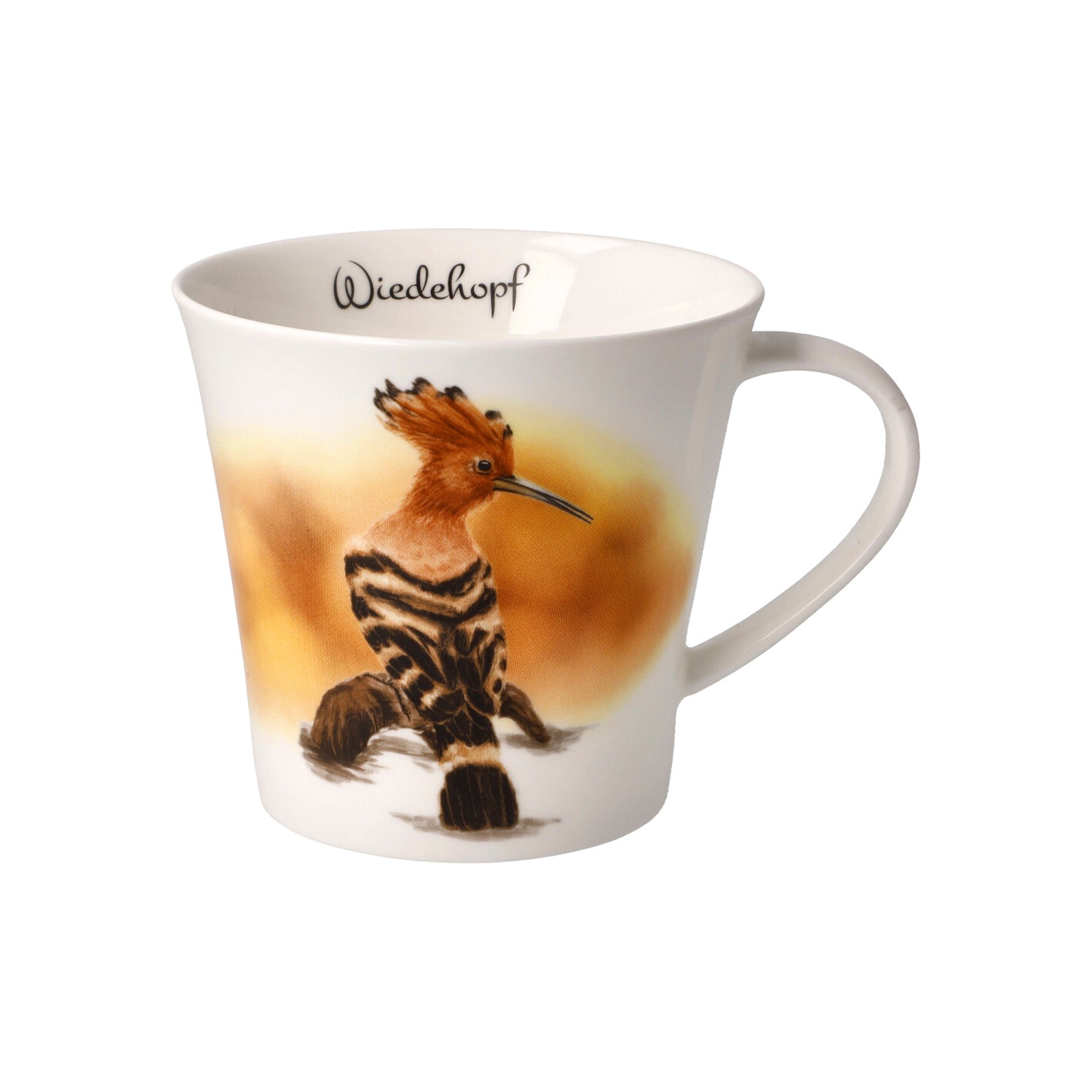 China Coffee-/Tea Wiedehopf, Fine Mug Becher Bone Fine China, Goebel Bone Material: