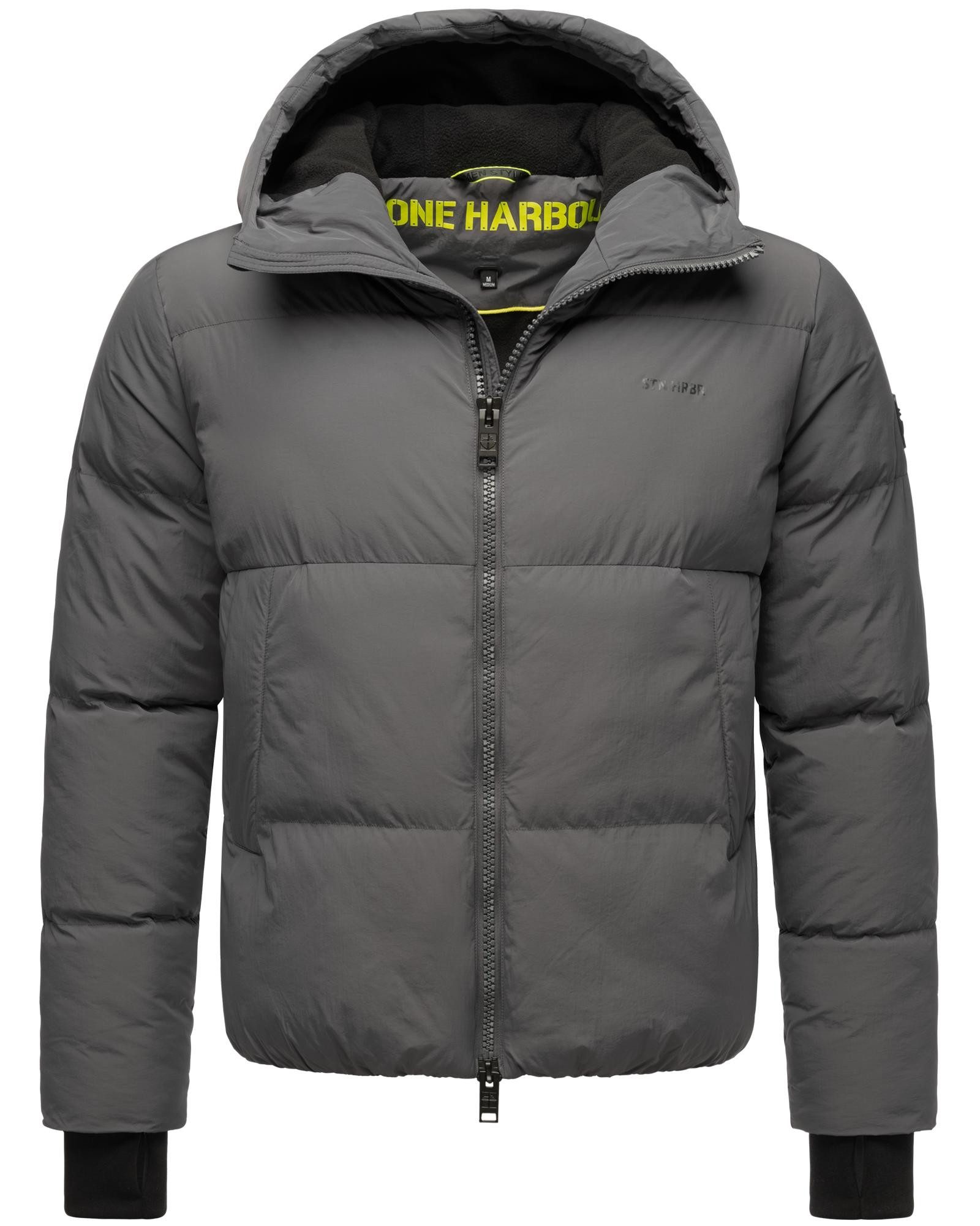 Stone Harbour Steppjacke Tayroos XX Gesteppte Herren Winterjacke mit Kapuze günstig online kaufen