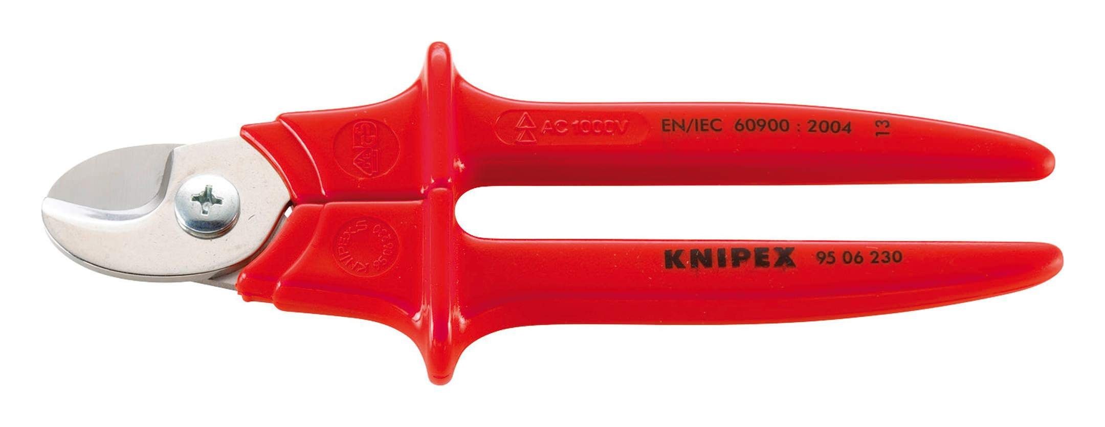 Knipex Kabelschere, VDE 230 mm | Schneidwerkzeuge