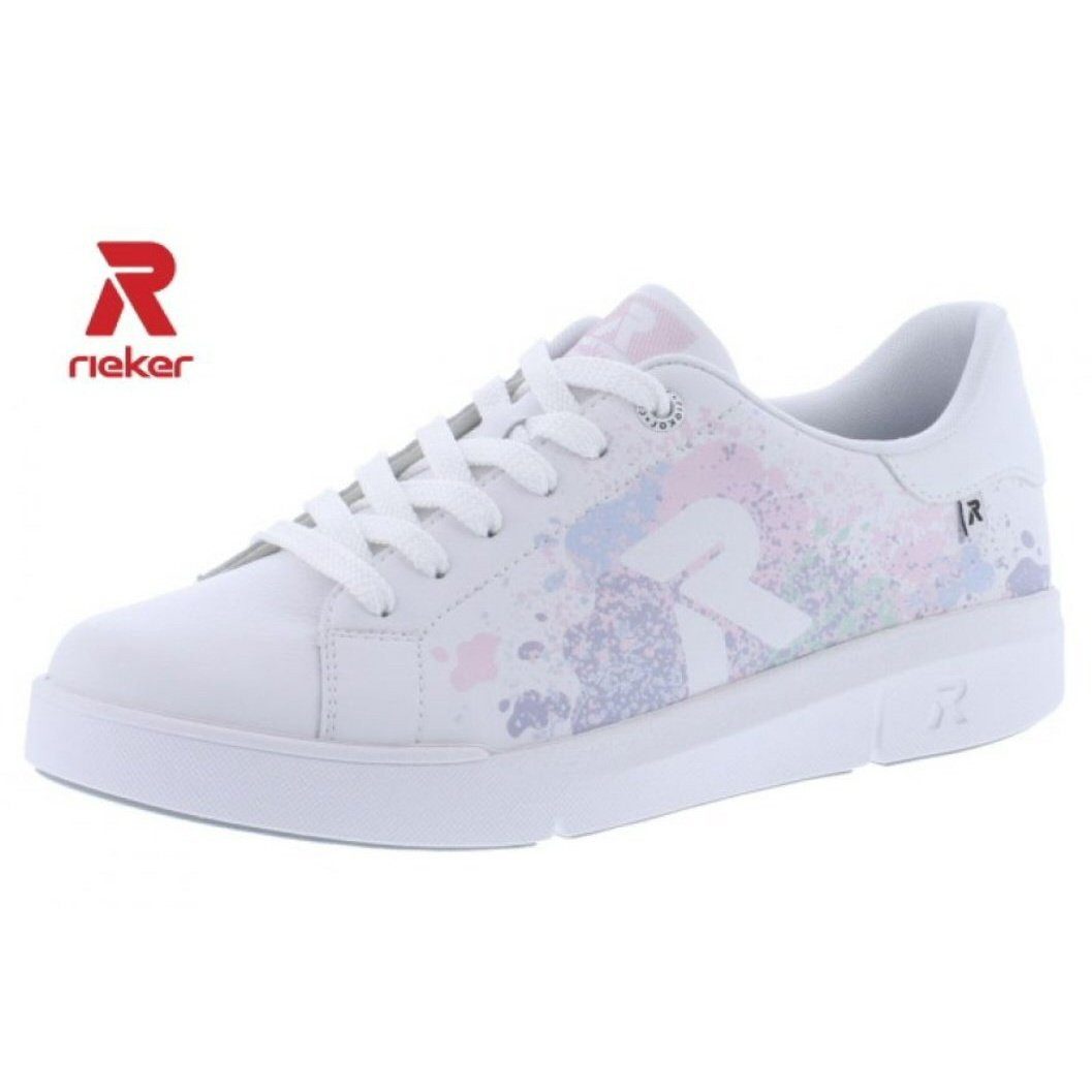 Rieker R-Evolution (Glattleder) 41901-82 weiss/pastell Damen Кросівки