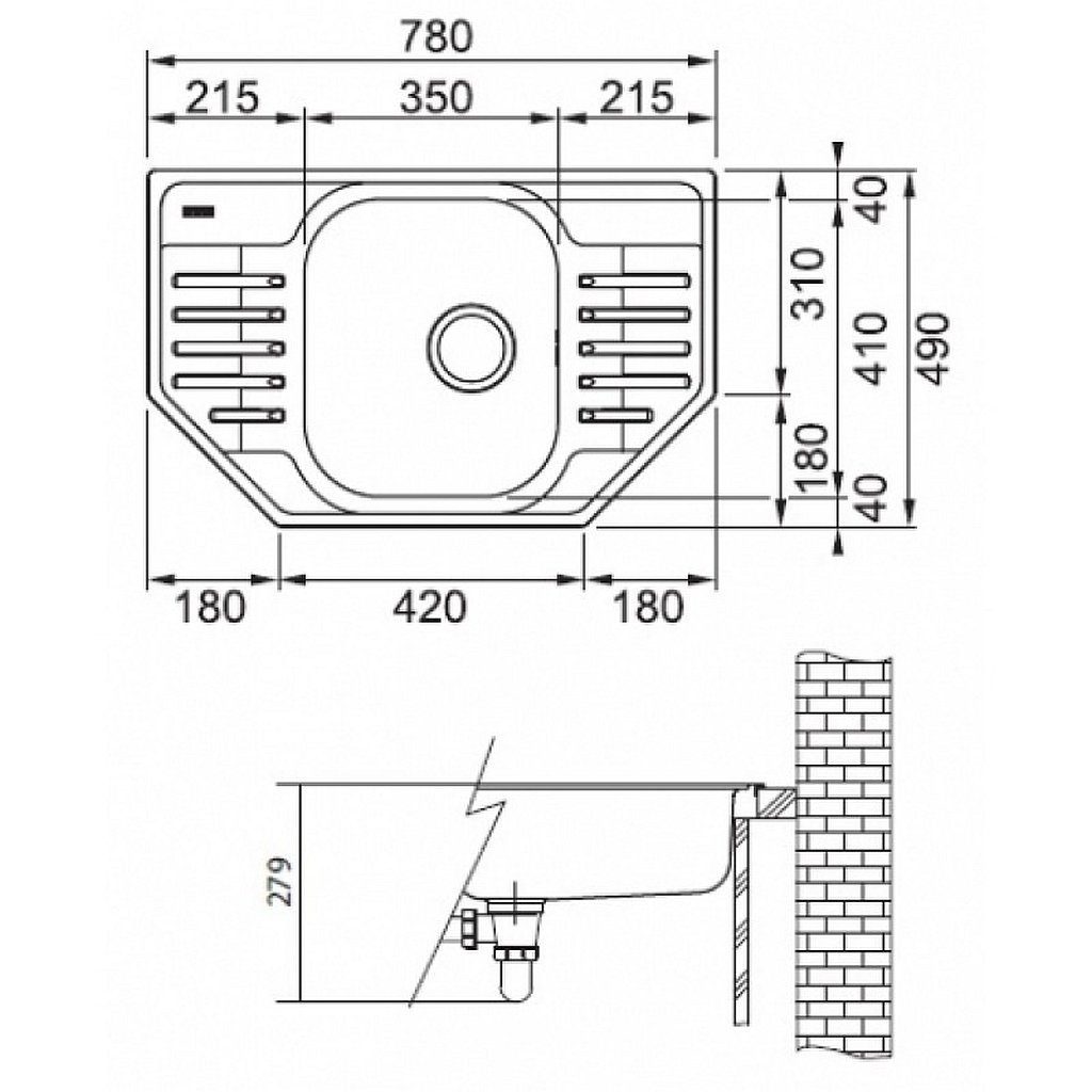 Thumbnail - FRANKE Küchenspüle Franke Edelstahlspüle Polar PXN 612-E (101.0251.316)