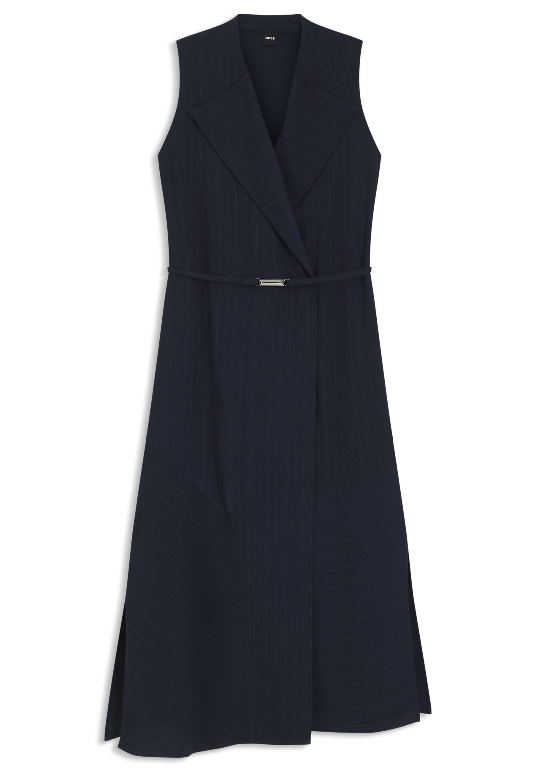 BOSS Jerseykleid Dimosa mit Nadelstreifen (1-tlg)