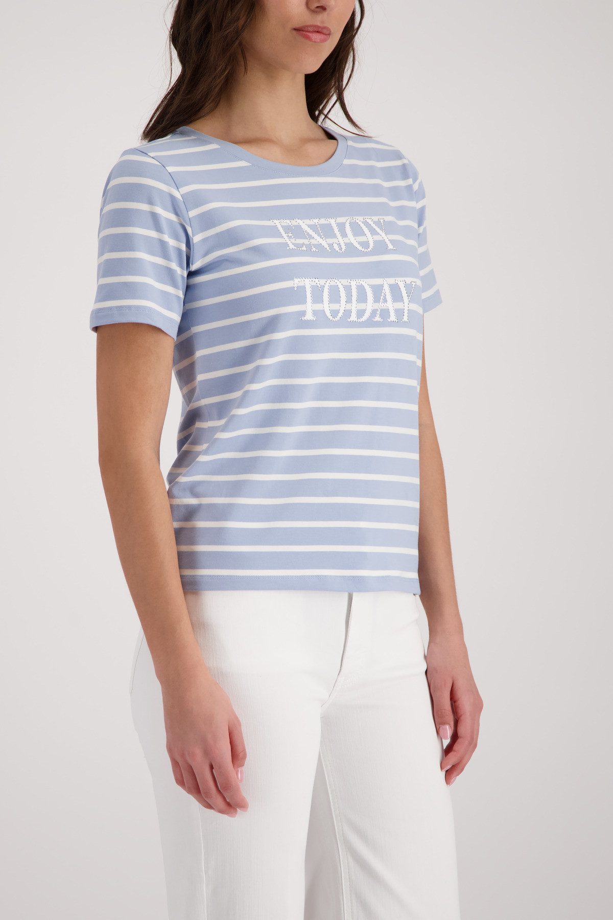 Monari T-Shirt Regular fit mit Streifen
