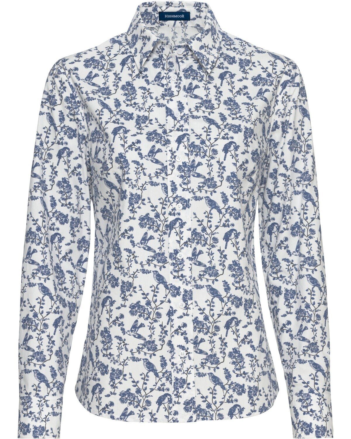 Hemdbluse Stehkragenbluse