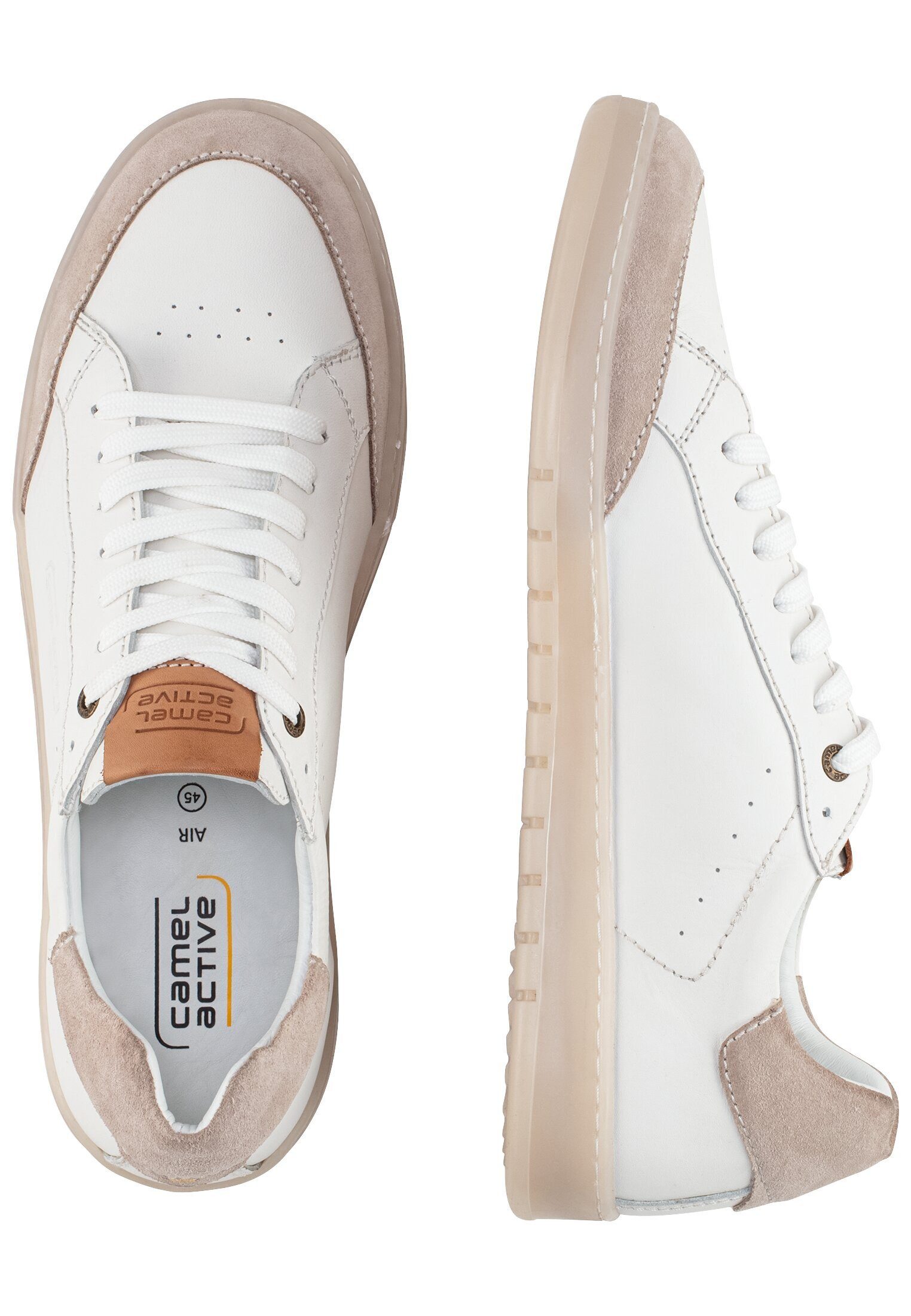 camel active aus echtem Leder Sneaker