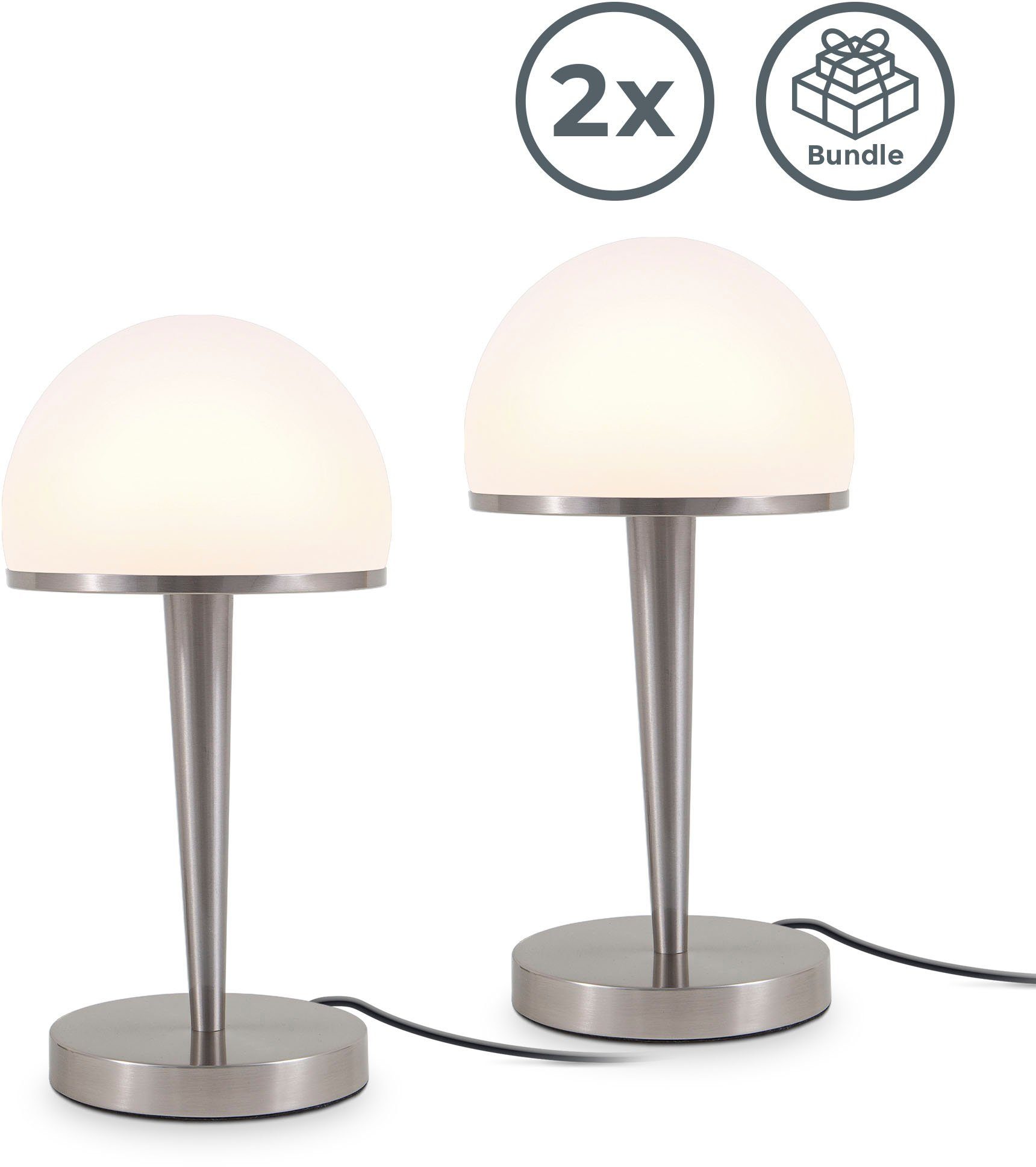 Unterseite Leuchtmittel, des B.K.Licht Ihren Stoffpad der Kratzer an Möbeln verhindert an Lampensockels Tischleuchte, ohne