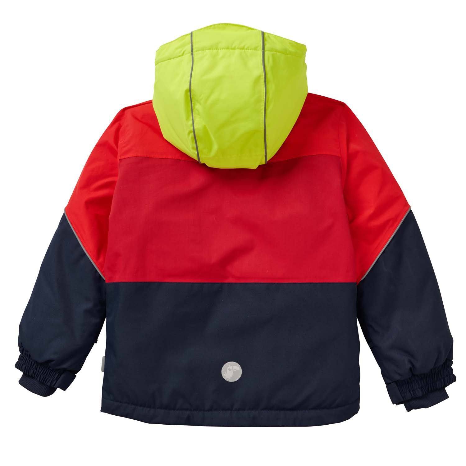 JAKO-O Outdoorjacke JAKO-O Kinder Robustjacke gefüttert, tomatenrot