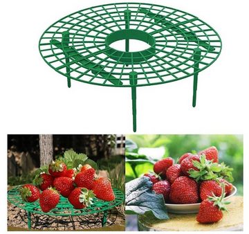 XDeer Spalier Frucht-Reifer Erdbeer-Reifer Gitterablage Schneckenschutz, 5 St., Pflanzenhalter,Erdbeeren vor Staub und Schnecken schützen,Abnehmbares