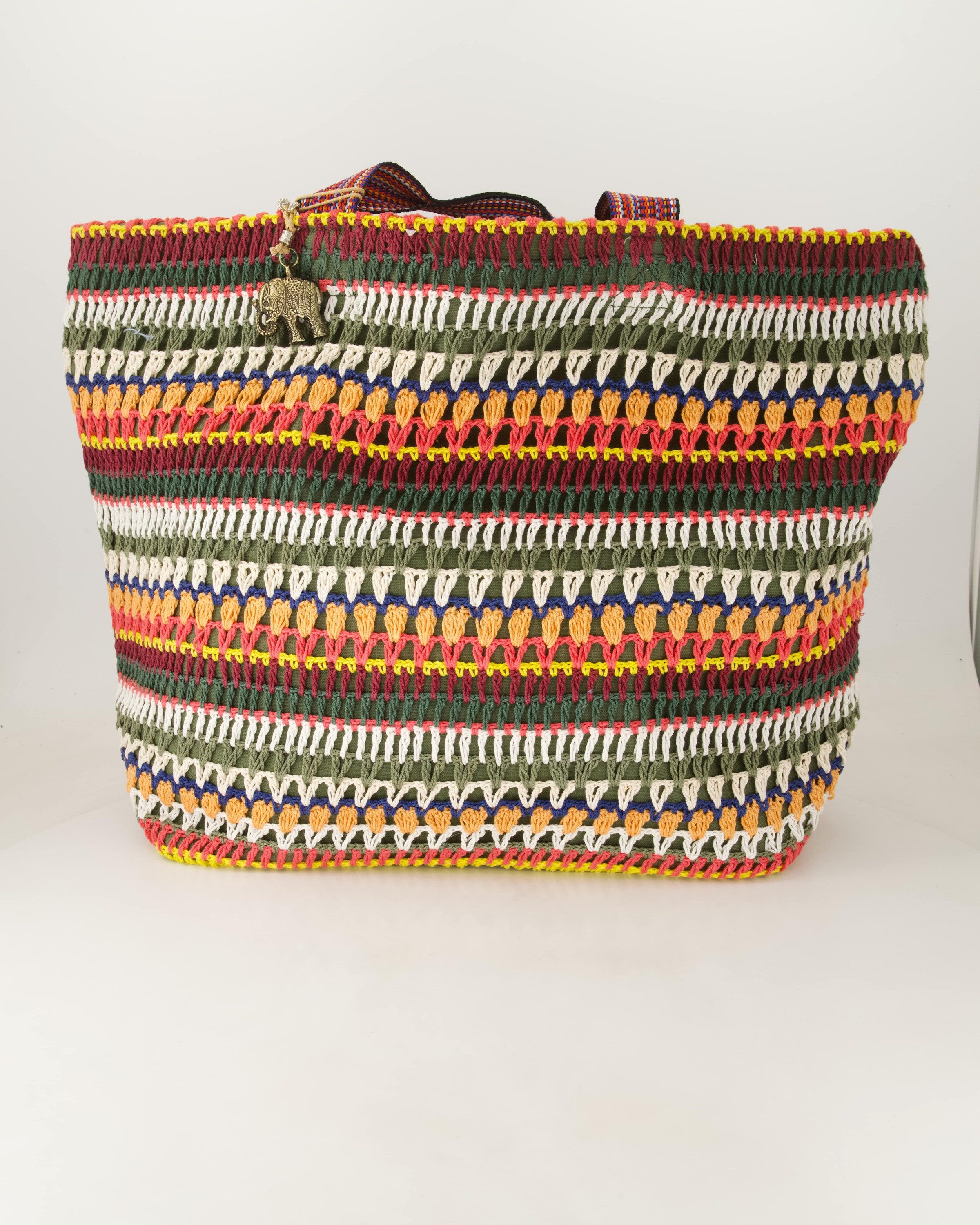 Anokhi Shopper Shopper Crochet, Obermaterial: Textil